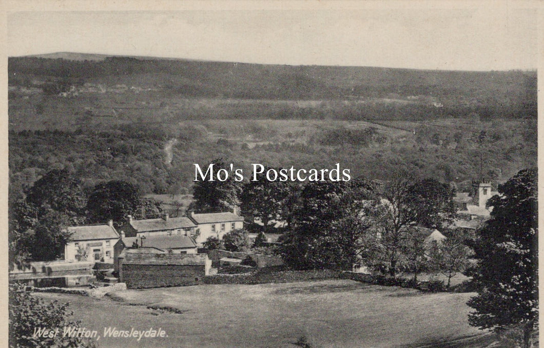 Yorkshire Postcard - West Witton, Wensleydale   SW19161