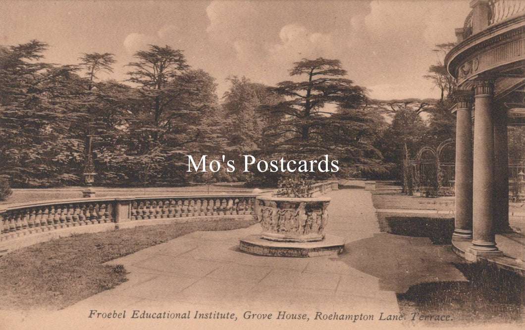 London Postcard - Froebel Educational Institute, Grove House SW19164