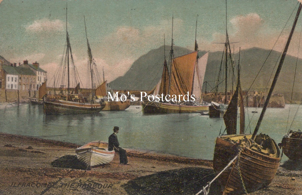 Devon Postcard - The Harbour, Ilfracombe   SW19174