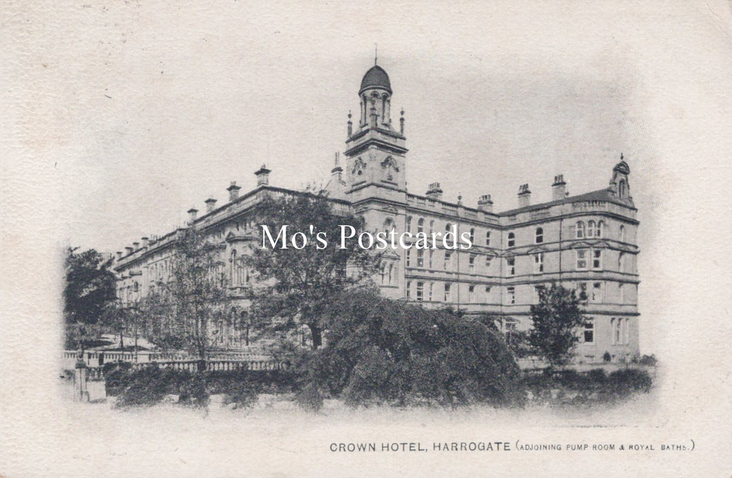 Yorkshire Postcard - Crown Hotel, Harrogate  SW19175