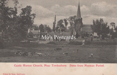 Worcestershire Postcard - Castle Morton Church, Near Tewkesbury SW19180