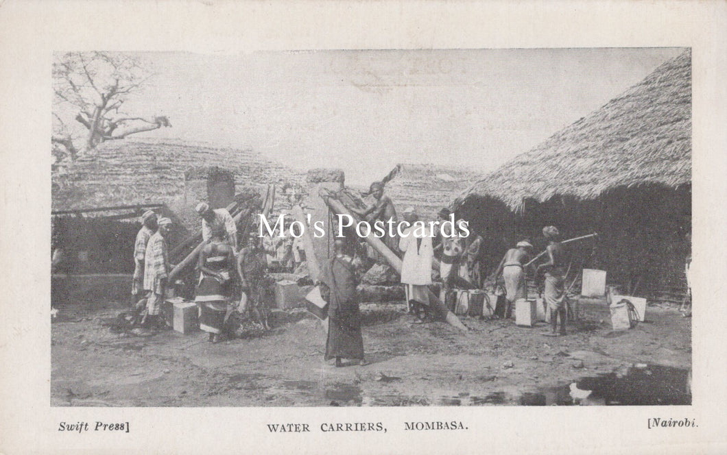 Kenya Postcard - Water Carriers, Mombasa   SW19184