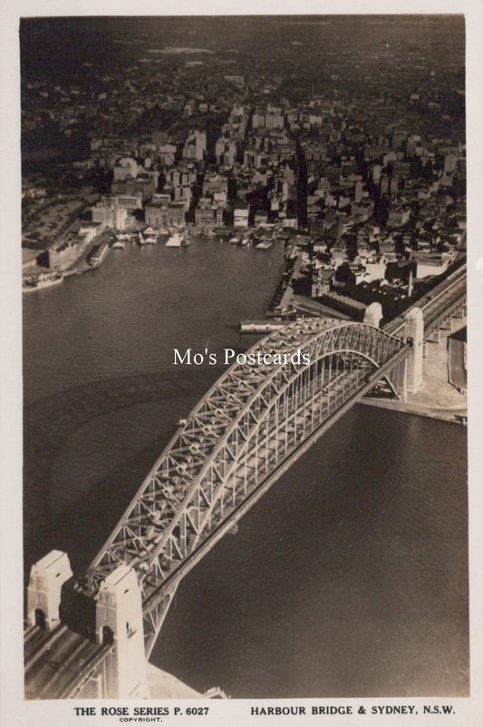 Australia Postcard - Harbour Bridge and Sydney  SW19188