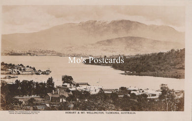 Australia Postcard - Hobart and Mount Wellington, Tasmania  SW19191