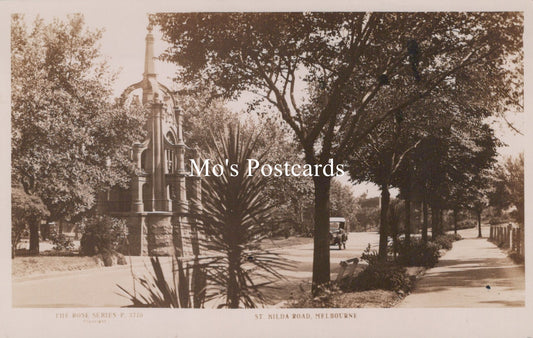 Australia Postcard - St Kilda Road, Melbourne  SW19192