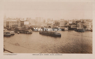 Australia Postcard - Circular Quay, Sydney  SW19193