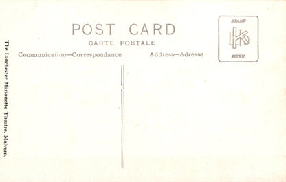 Theatrical Postcard - The Lanchester Marionette Theatre SW19200