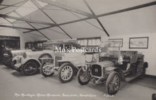 Load image into Gallery viewer, Vintage cars inside a garage at The Montagu Motor Museum, Beaulieu, Hampshire.

