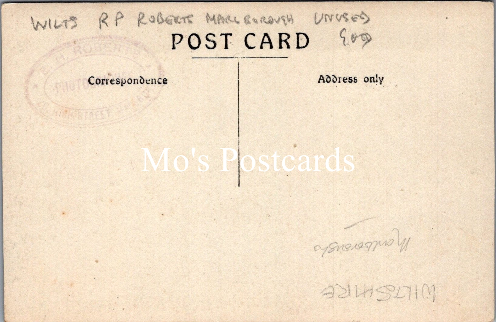 Wiltshire Postcard - Marlborough Church   SW17193