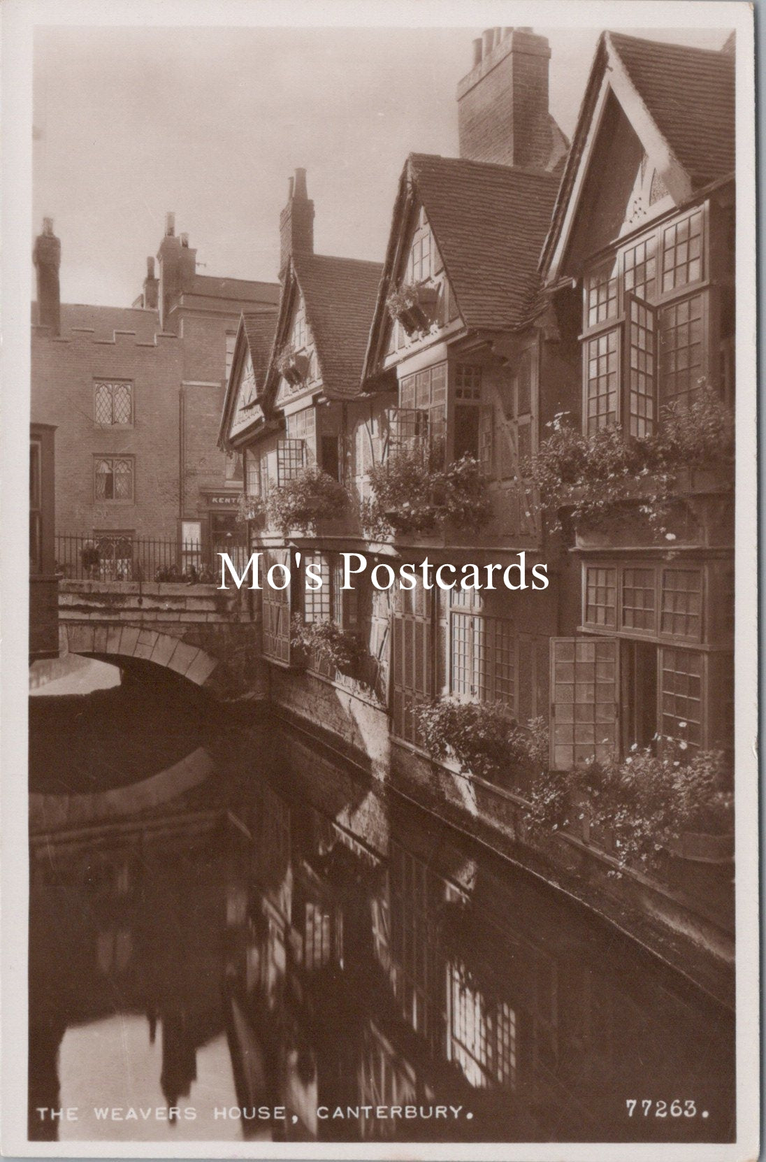 Kent Postcard - Canterbury, The Weavers House  SW17196