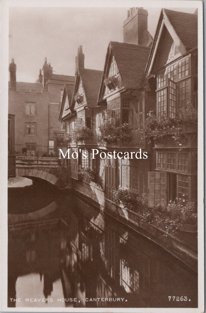 Kent Postcard - Canterbury, The Weavers House  SW17196