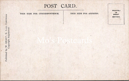 Cornwall Postcard - Artist Pencil Sketch of Polperro SW17203