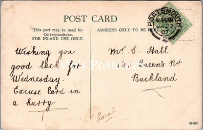 Hampshire Postcard - Town Hall, Portsmouth   SW17219