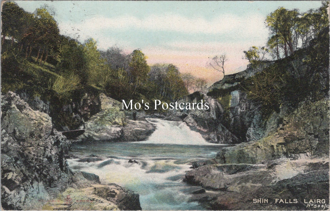 Scotland Postcard - Shin Falls, Lairg, Sutherland  SW17816
