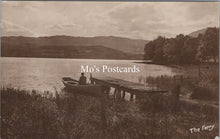 Load image into Gallery viewer, Nature Postcard - The Ferry Boat, Lakeland Countryside Scenery SW17819
