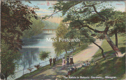 Scotland Postcard - Glasgow, The Kelvin in Botanic Gardens  SW17822
