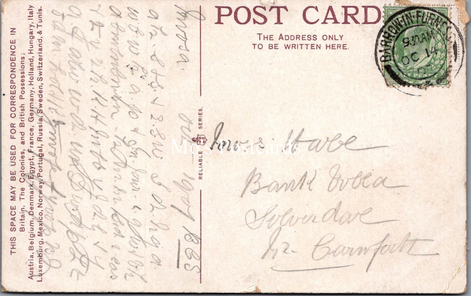 Scotland Postcard - Glasgow, The Kelvin in Botanic Gardens  SW17822