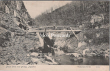 Load image into Gallery viewer, Yorkshire Postcard - Pecca Falls and Bridge, Ingleton  SW17824
