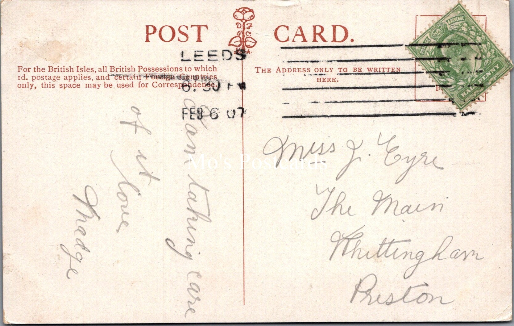 Yorkshire Postcard - Upper Lake, Roundhay Park, Leeds  SW17833