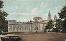 Load image into Gallery viewer, Wales Postcard - Cardiff Law Courts   SW17834
