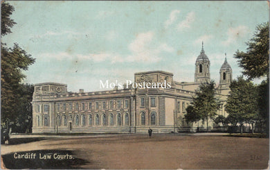 Wales Postcard - Cardiff Law Courts   SW17834