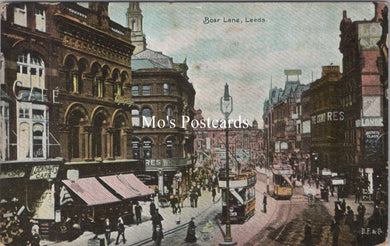 Yorkshire Postcard - Boar Lane, Leeds  SW17837