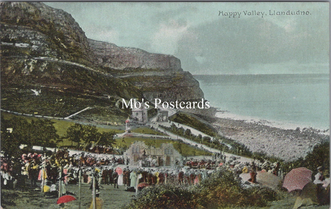 Wales Postcard - Happy Valley, Llandudno  SW17846