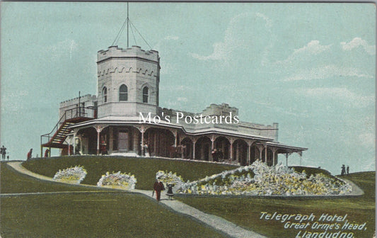 Wales Postcard - Llandudno, Telegraph Hotel, Great Orme's Head  SW17847