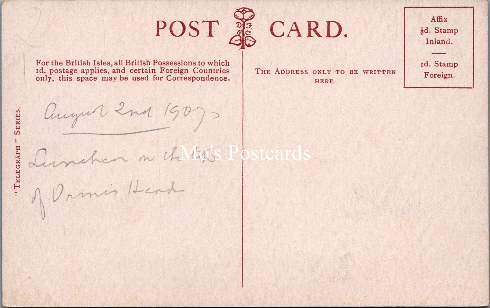 Wales Postcard - Llandudno, Telegraph Hotel, Great Orme's Head  SW17847