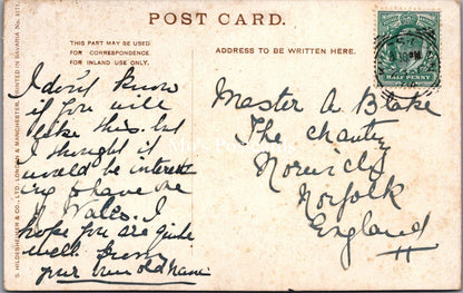 Wales Postcard - Pass of Llanberis. Artist E.Longstaffe  SW17848
