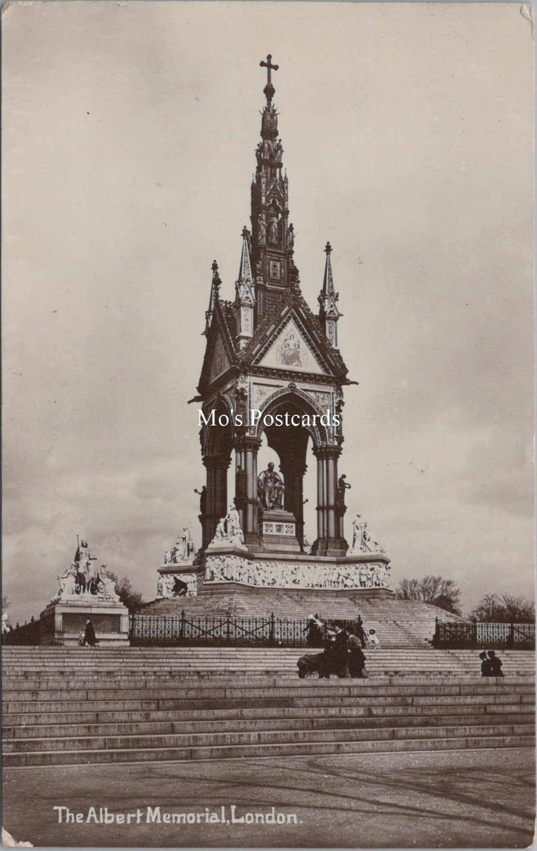 London Postcard - The Albert Memorial  SW17849