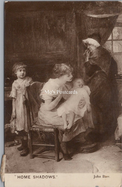 Art Postcard - Artist John Barr, "Home Shadows"  SW17854