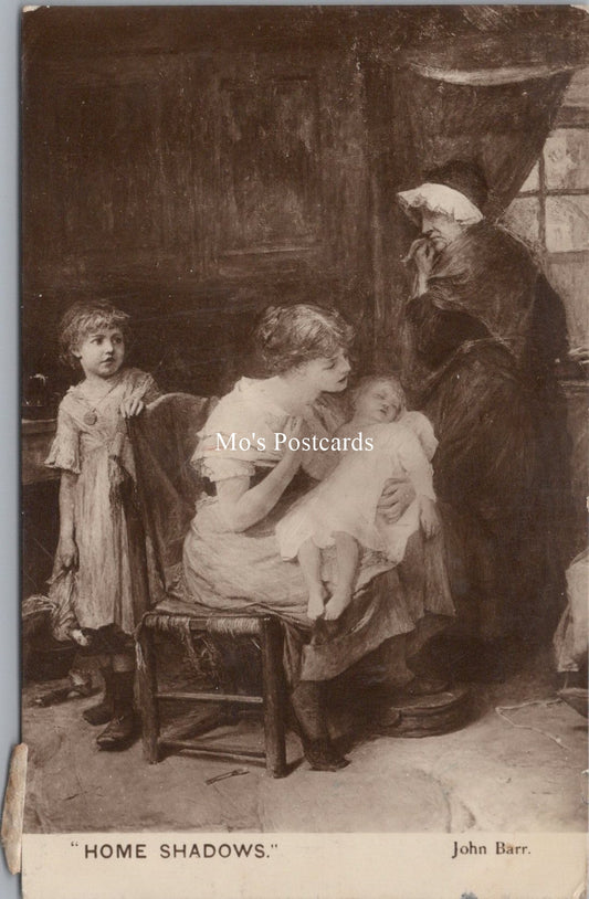 Art Postcard - Artist John Barr, "Home Shadows"  SW17854