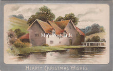 Load image into Gallery viewer, Greetings Postcard - Hearty Christmas Wishes   SW17890
