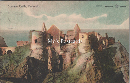 Northern Ireland Postcard - Dunluce Castle, Portrush  SW17907