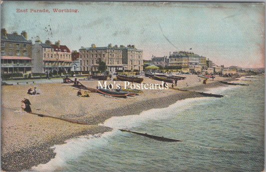 Sussex Postcard - East Parade, Worthing   SW17909