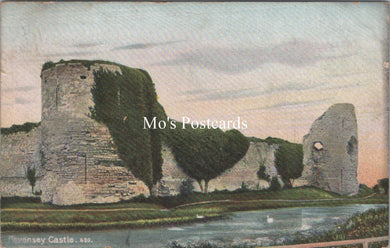 Sussex Postcard - Pevensey Castle   SW17910