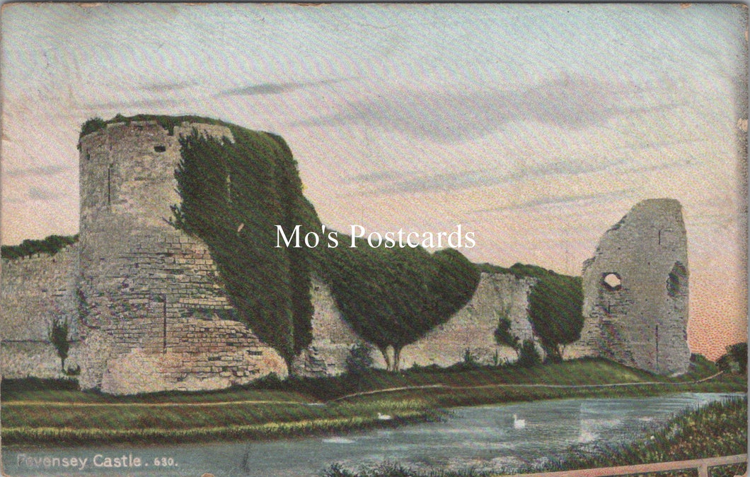 Sussex Postcard - Pevensey Castle   SW17910
