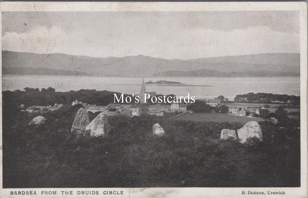 Cumbria Postcard - Bardsea From The Druids Circle  SW17912