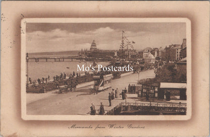 Lancashire Postcard - Morecambe From Winter Gardens  SW17920