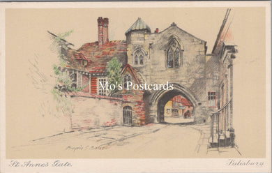 Wiltshire Postcard - Salisbury , St Anne's Gate  SW18004