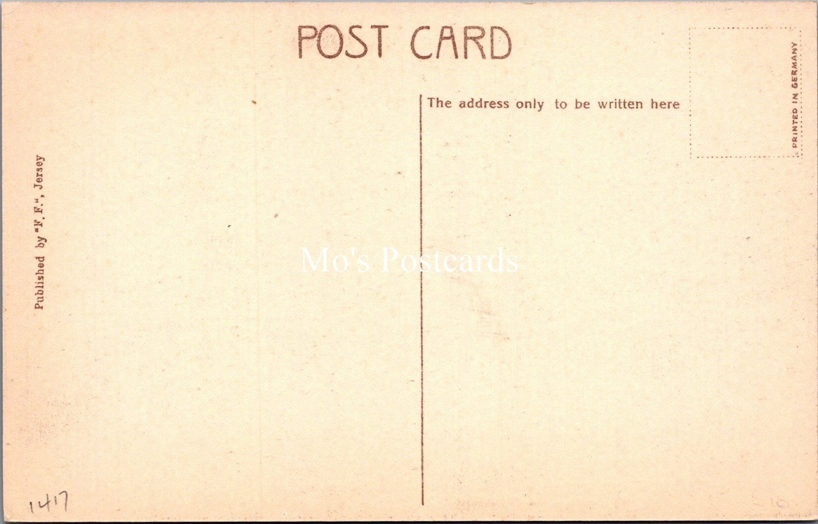 Jersey Postcard - La Haule Et Chemin Der Fer La Haule and Railway Station SW18008