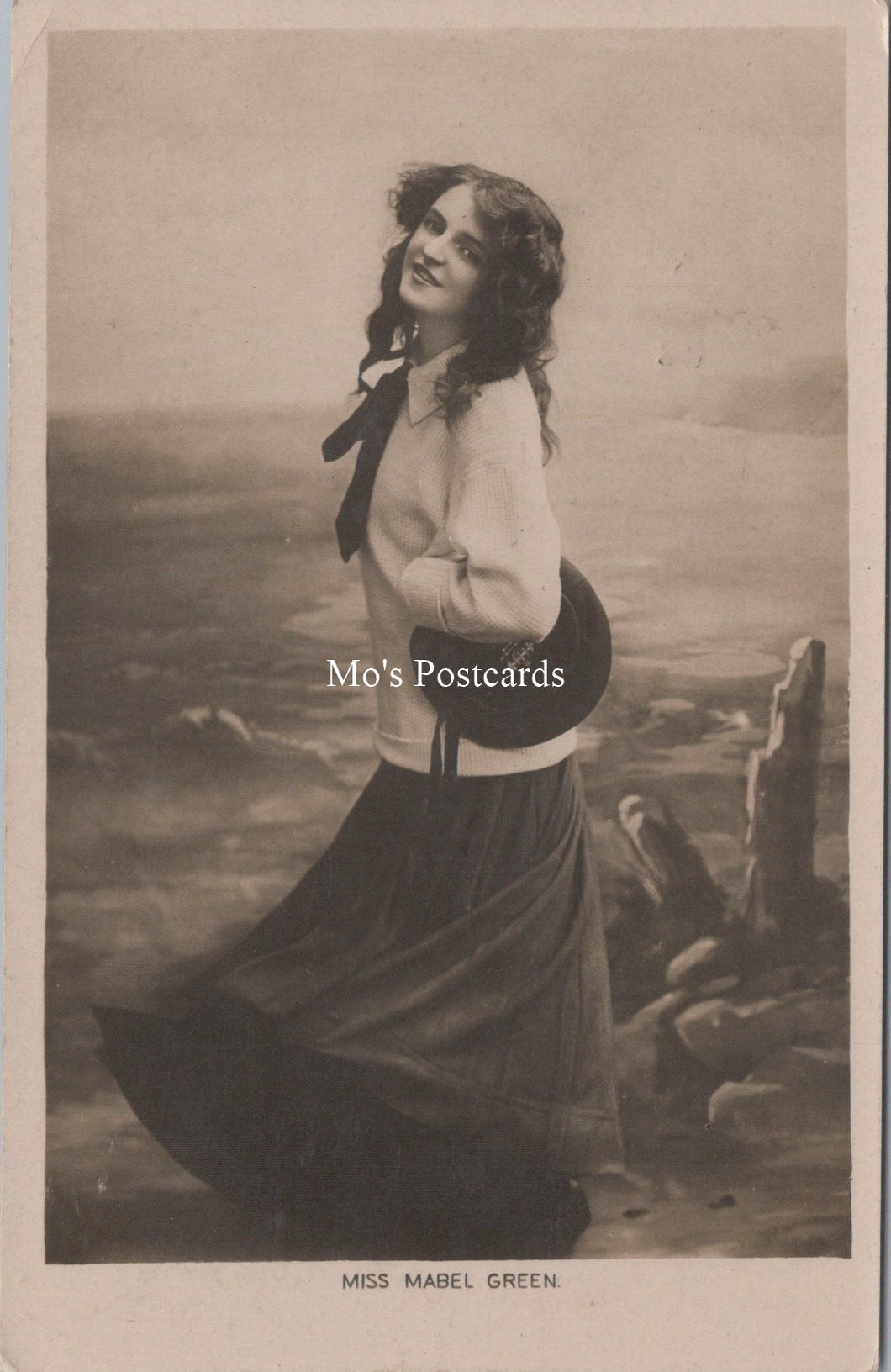 Theatrical Postcard - British Actress Miss Mabel Green  SW18019