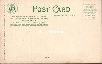 American Art Postcard - The Pictograph By John.W.Alexander  SW18020