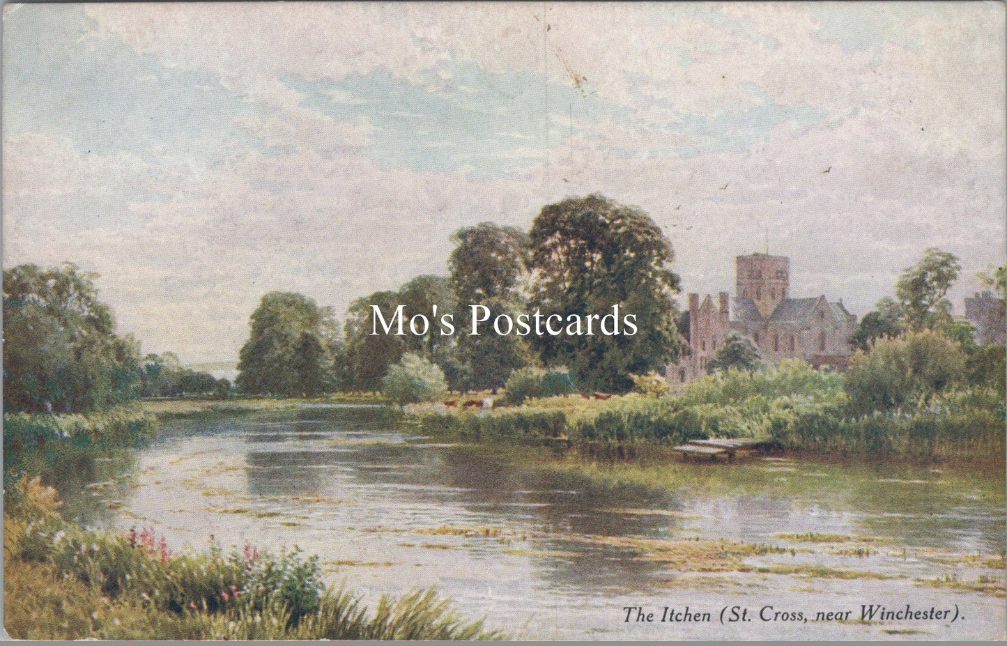 Hampshire Postcard - The Itchen, St Cross Near Winchester   SW18022