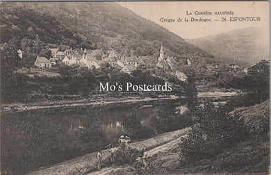 France Postcard - Gorges De La Dordogne, Espontour  SW18025