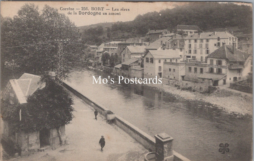 France Postcard - Bort, Les Rives De La Dordogne En Amont  SW18026