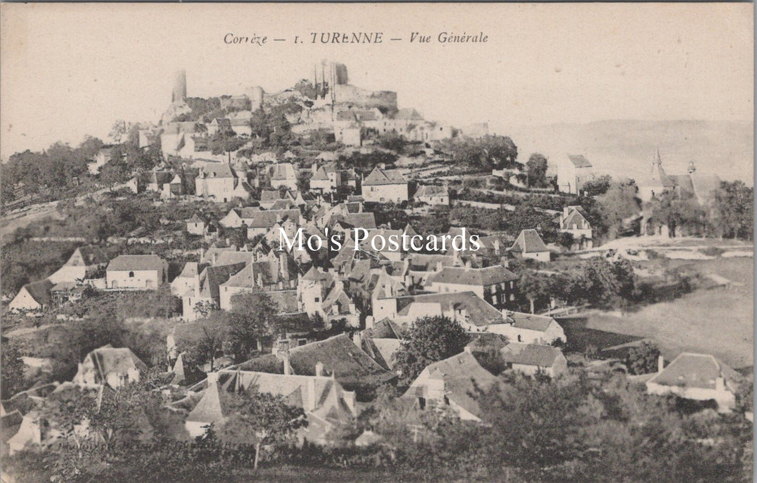 France Postcard - Correze, Turenne, Vue Generale   SW18032