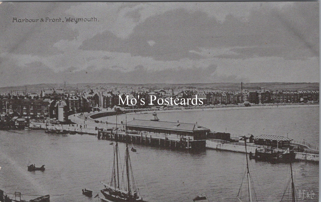 Dorset Postcard - Harbour and Front, Weymouth  SW18043