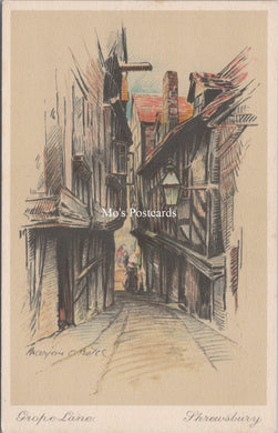 Shropshire Postcard - Shrewsbury, Grope Lane  SW18302  
